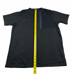 Maharishi Men’s 100% Organic Cotton S/S Crewneck T-Shirt Black • Medium