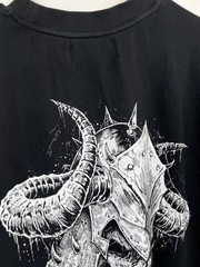 Darc Sport Pocket T Shirt Mens XL Wolves Viking Skull Black Gym Bodybuilding Tee