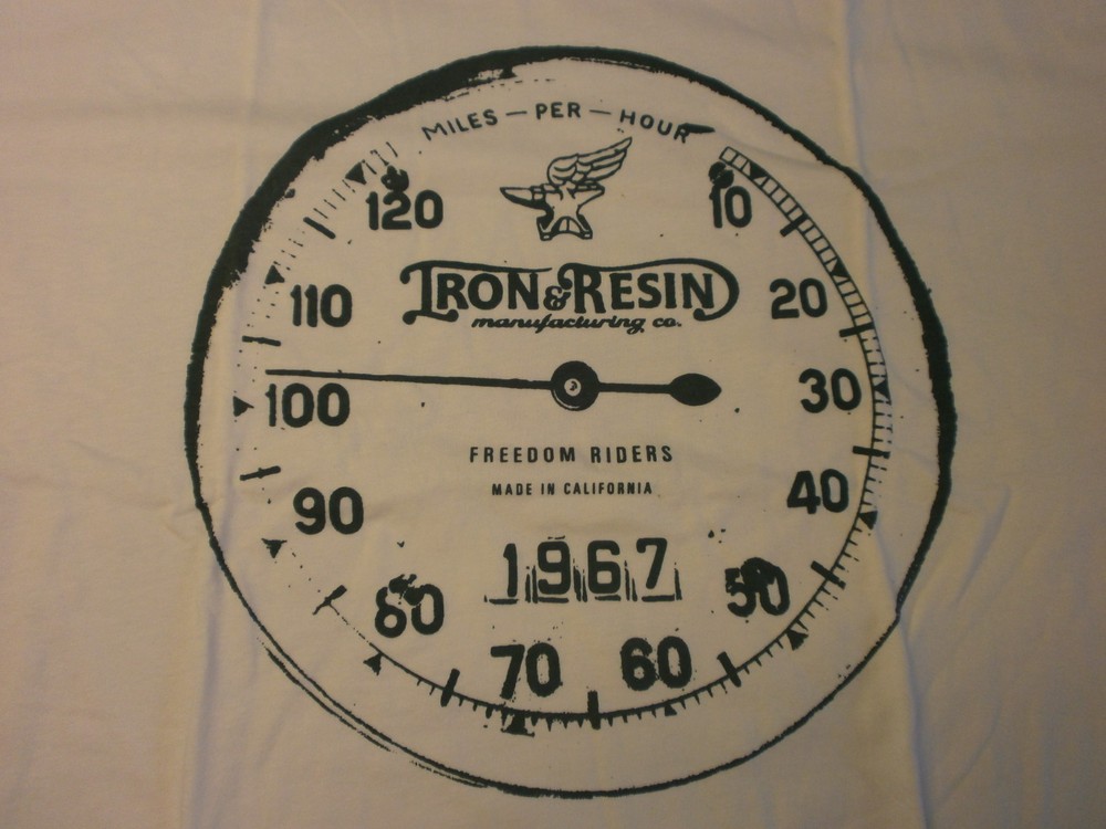 IRON AND RESIN LICENSED BRAND APPAREL T-SHIRT MADE IN USA VENICE