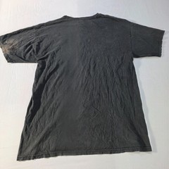 Vintage True Love & False Idols Skeleton Band Graphic T-Shirt Men L Faded Black