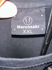Mercosaki Techwear Cargo Pocket Tee XXL Black Olive Utility Streetwear