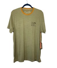 Howler Brothers HB Tech Short Sleeve Tee Graphic T-Shirt UPF Aloe Green M NWT
