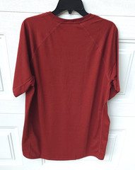 Mens CARHARTT Force Relaxed T-Shirt SMALL Red 106652 UPF25+ FastDry