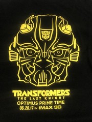 TRANSFORMERS The Last Knight Men’s Shirt 2017 Promo Tee Bumblebee IMAX 3D Sz XL