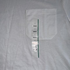 Duluth Trading Co.Men’s 40 Grit L Standard Fit Untucked Length White T-Shirt New