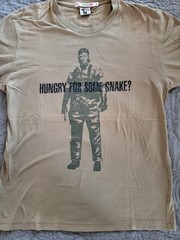 Uniqlo Metal Gear 25th Anniversary Metal Gear Solid 3 Hungry Snake T-shirt Sz M