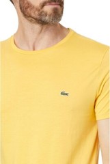 Lacoste Men’s Short Sleeve Crew Neck Pima Cotton Jersey T-Shirt -Cornsilk xXL