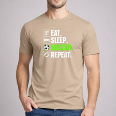 Soccer Shirt Funny Sarcastic Soccer Routine Art Graphic Men Boys Sport Fan