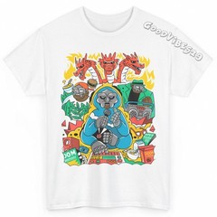 MF Doom Friends Vintage Style Hip Hop Rap Fan Art S-5XL T-Shirt Men Women Unisex