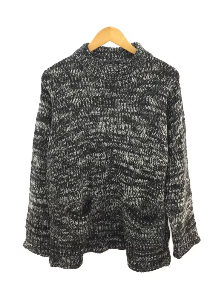 EASY TO WEAR Knit Sweater (Thick), Size 46, Acrylic, Black, ETW21AW-SWT001