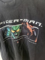 Marvel Spider Man 2 Video Game Promo Shirt PS2 Playstation Double Sided Size L