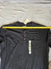 New Duluth Trading Co. Mens 2XL Long Tail Performance Black Long Sleeve Tee