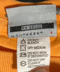 VTG OCEAN PACIFIC ORANGE BUBBLE LETTERING PURPLE BLUE RED YELLOW 1993 USA SIZE L