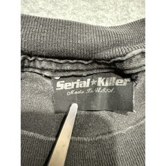 Vtg Serial Killer Michael Myers Halloween T-Shirt Faded Black Horror USA Made