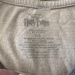 Universal Studios Harry Potter Butterbeer Mens Ringer T-Shirt 2024 Size XL