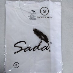 Sada Men’s White S Cotton Jersey Crew Neck Short Sleeve T-Shirt