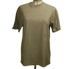Covington Our Softest Tee Cotton Blend Crew Neck Short Sleeve T-Shirt Brown S