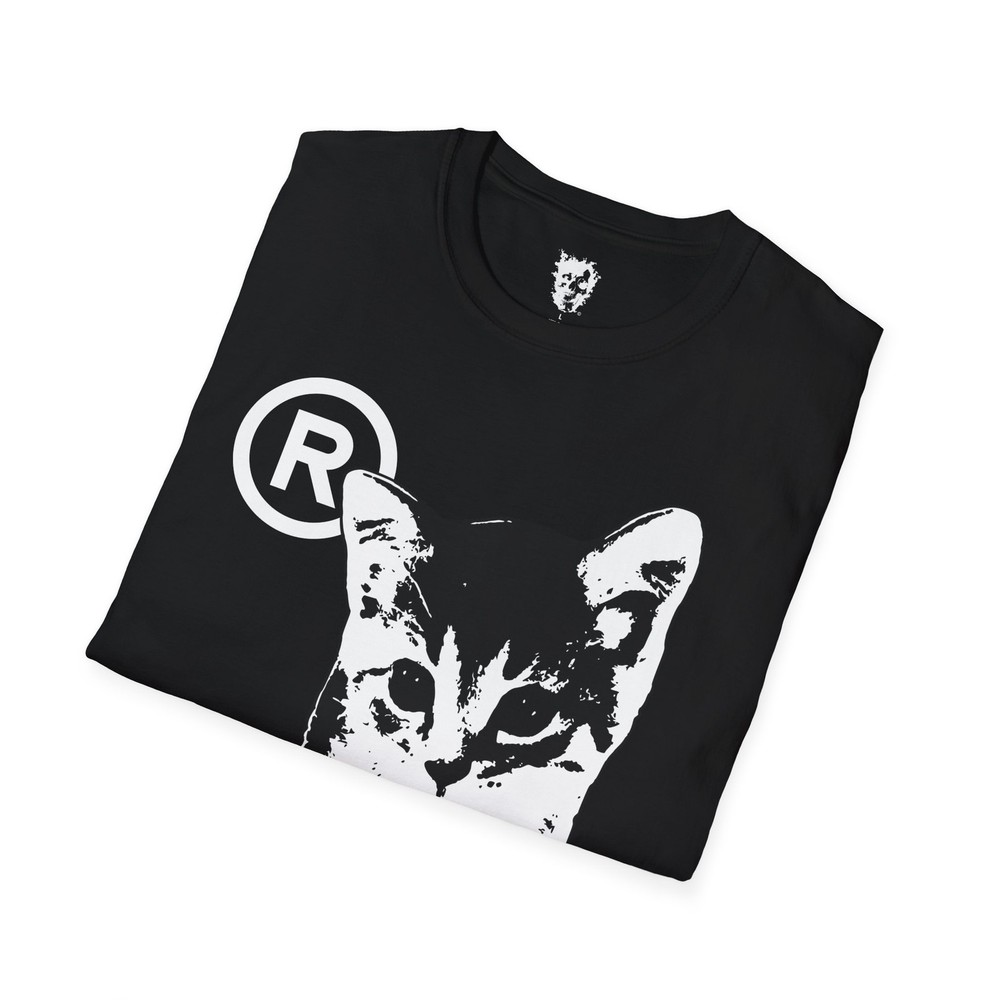 Streetwear Cat Shirt Cute Kitten Y2K Grunge T-Shirt Goth Emo Unisex Adult shirt