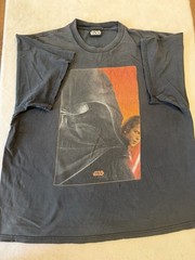 Vintage Star Wars Episode III Darth Vader Anakin Skywalker T-Shirt Black Adult L