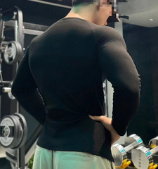 Spring Men Fitness Big Henry Collar Sports T-Shirt Breathable Athletic Tee