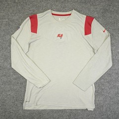 Nike Tampa Bay Buccaneers Shirt Mens XL Grey Long Sleeve NFL On-Field Dri-FIT