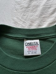Vintage 90’s Ski Single Stitch Oneita Work Sucks Tee Size XL USA