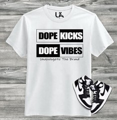NIKE PANDA DUNKS JORDAN 1 PANDA TSHIRT BY UNAPOLOGETIC.ONLINE (DOPE KICKS)
