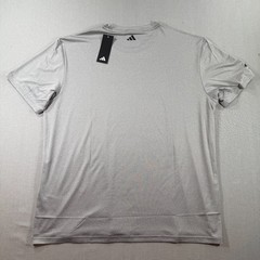 NWT Adidas Promo T Shirt Mens 3XL Gray Combat Sports Stretch Breathable Fighting