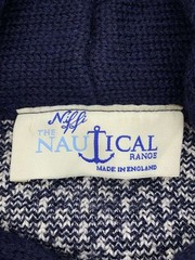 Other Brands: THE NAUTICAL Knit Sweater (Thick) Wool NVY Solid Color