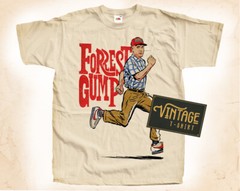 Forest Gump V2 Vintage T Shirt for Men NATURAL S-5XL