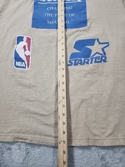VINTAGE Starter 90s Shirt XL Schick Super Hoops NBA Logo Basketball