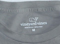 VINEYARD VINES Mens Grey Halloween T-Shirt 43 In Chst 28 In Lng Sz M EXC