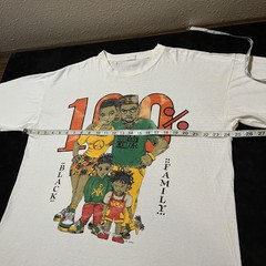 Vintage Love Sees No Color Shirt Black Family 90s TLC Racism Hurts 2 Live Crew