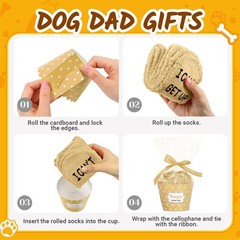 Dog Socks for Mom Dad Dog Lover Gifts Women Men Pet Owner Christmas Present