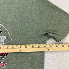 Dirt Track Racing Shirt Mens Large L Green 10th Annual Silver Dollar Nationals