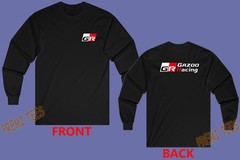 GR Gazoo Racing Japan Sports Car Tuner Men’s Black Size S-3XL