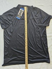 Spyder Shirt Adult X-Large Black Active Gym Shirt Mens NWT New
