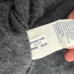 Y2K American Eagle Shirt Mens XXXL Gray Graphic Distressed Applique 2009