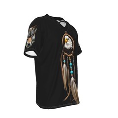 Native Indian Dreamcatcher Eagle T-shirt /Men’s/Women’s, Front & Back Image Tee.