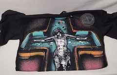 Evil Vice Jesus Piece Holy Craps Tee Black | Size SMALL | Designer Street Style