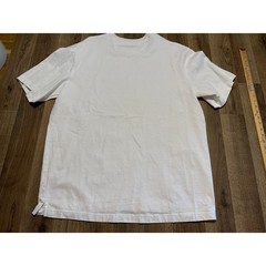 Duluth Trading Co T-Shirt Men Large White Adult Relaxed Fit Longtail T Excellent