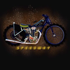 MotorManiac Designed Motorcycle Speedway Unisex Soft style Tshirt Made to Order