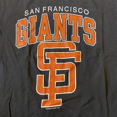 Vintage 1993 Single Stitched Made in USA Starter SF Giants Baseball Graphic Tee