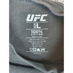 UFC Hasbulla Magomedov Graphic T Shirt Black Size L Cotton