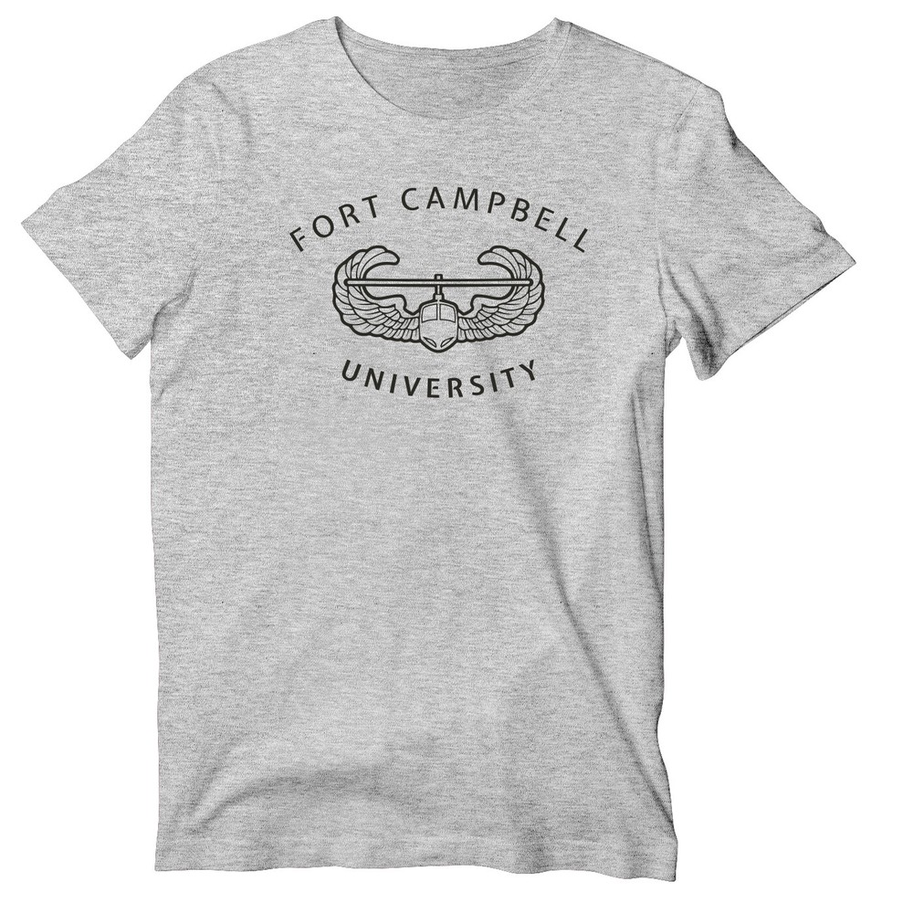 Fort Campbell University Air Assault Short Sleeve Unisex T-shirt, US Army Shirt