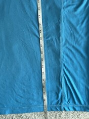 Habit Hooded Shirt Men’s 2XL Blue Hooded Performance Wicking UPF Stretch *Flaw