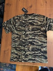 Mil-Tec Tiger Stripe Camo Tactical T-Shirt Army Pattern BRAND NEW WITH TAGS NWT