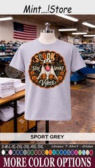 Spooky Cow Halloween Shirt, Stay Spooky Vibes Ghost Cow Tee