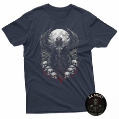 Dark Fantasy Skull Angel Shirt Gothic Graphic Tee T-Shirt