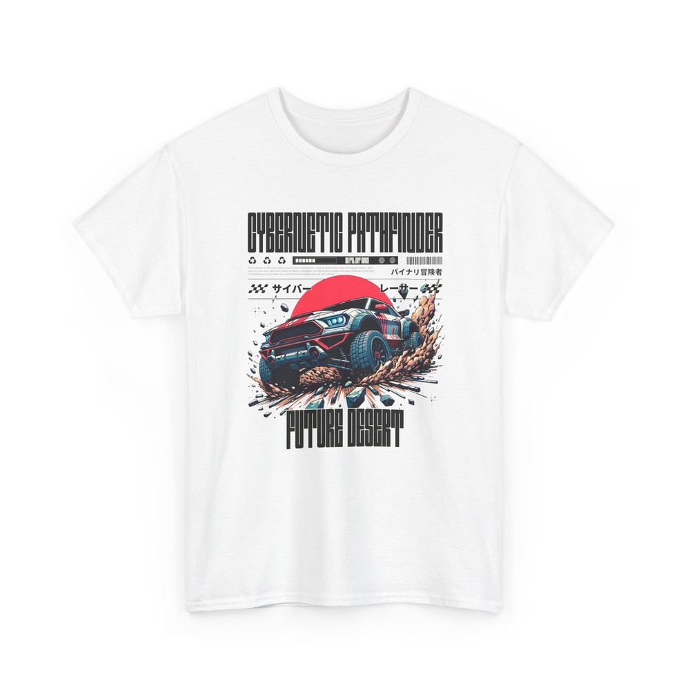 Cybernetic Pathfinder Off Road Truck T-Shirt Retro Futuristic JDM Graphic Tee